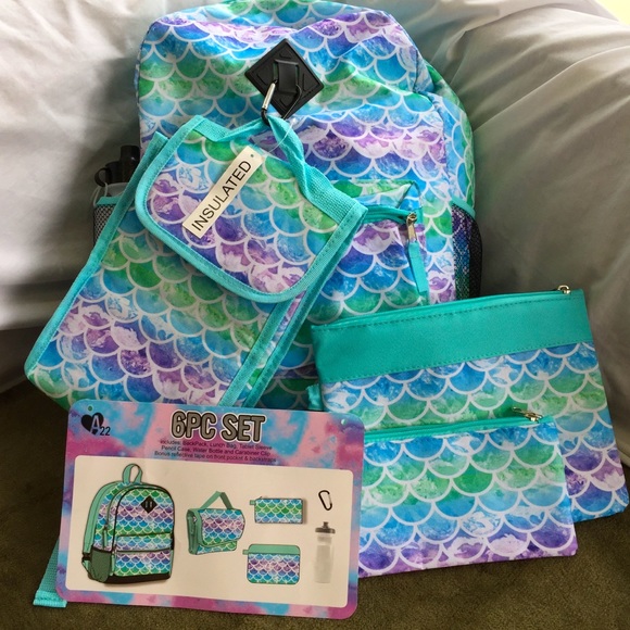 A22/Mystic Apparell Other - HP 🌟8/13 🌼 Six- Piece Girl’s Backpack Set